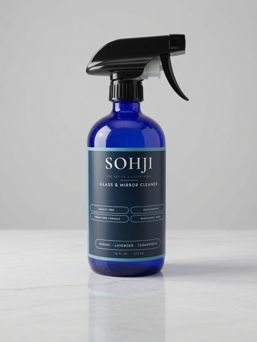 SOHJI Glass & Mirror Cleaner — 16 fl oz