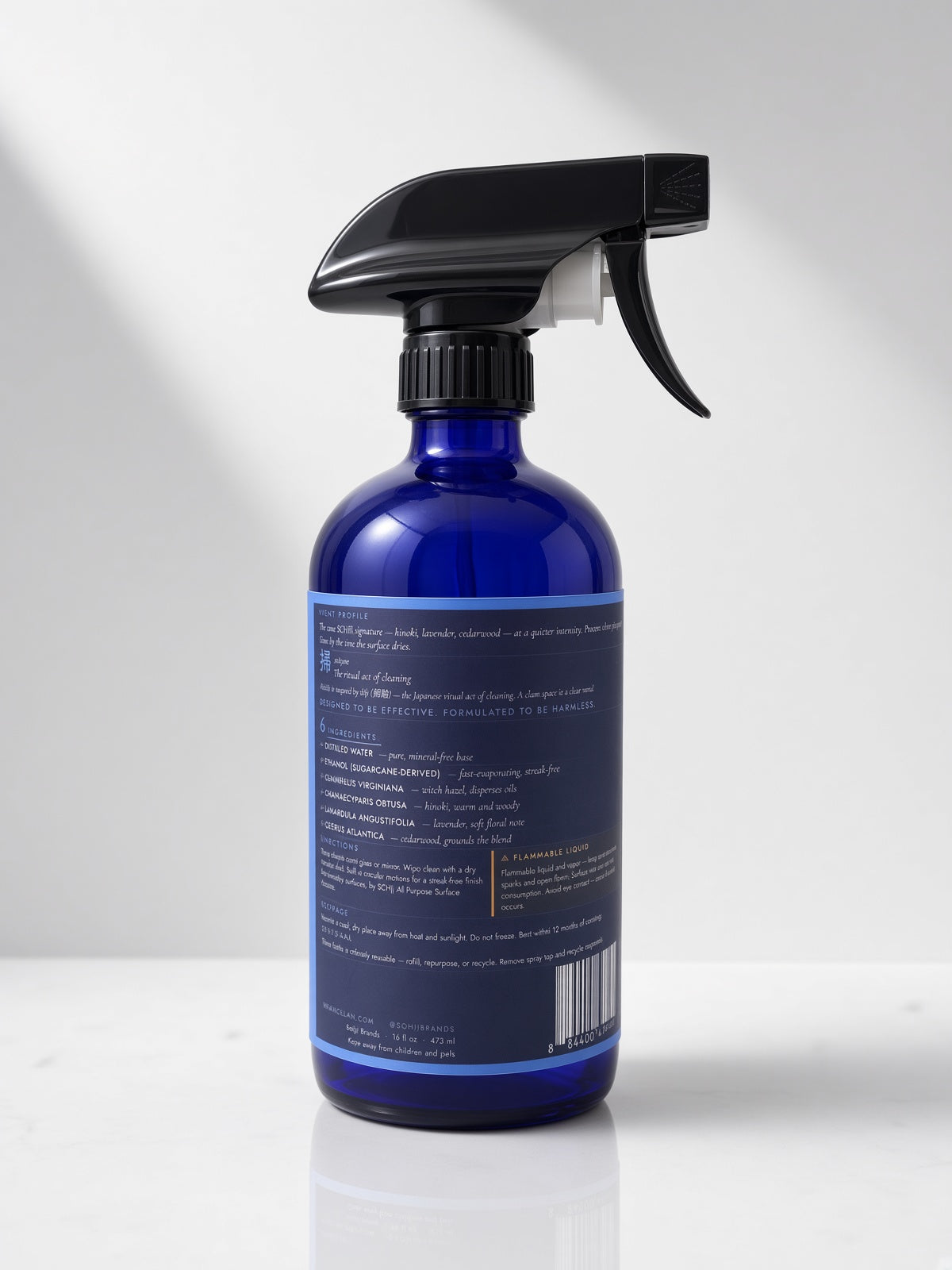 SOHJI Glass & Mirror Cleaner — 16 fl oz